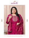 Plus Kim By Aanchi Vichitra Silk Kurti With Bottom Dupatta Wholesale Shop In Surat
